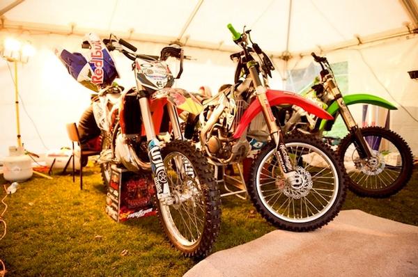 FMX bike line up